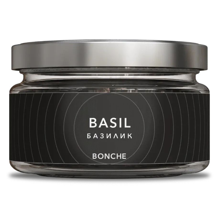 Bonche Basil – Strong Cigar-Leaf Shisha Tobacco 120g | UAE