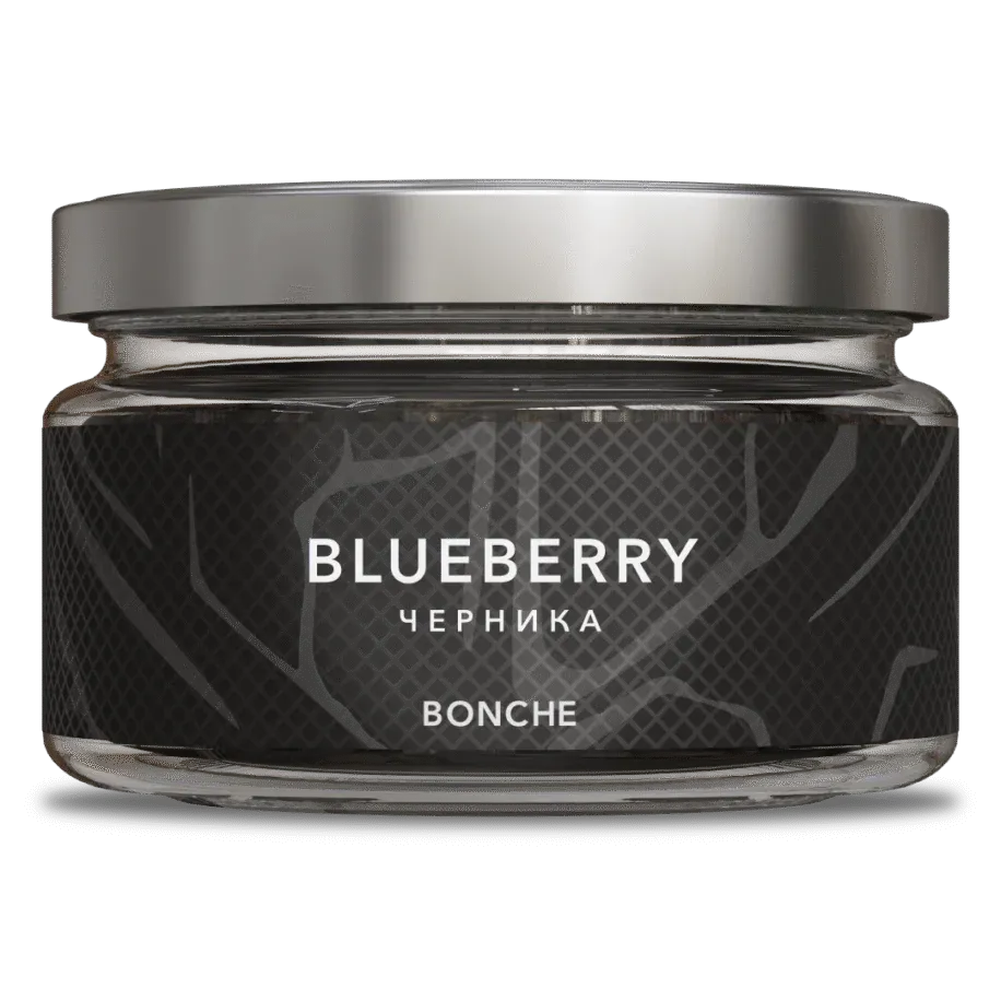 Bonche Blueberry – Strong Cigar-Leaf Shisha Tobacco 120g | UAE