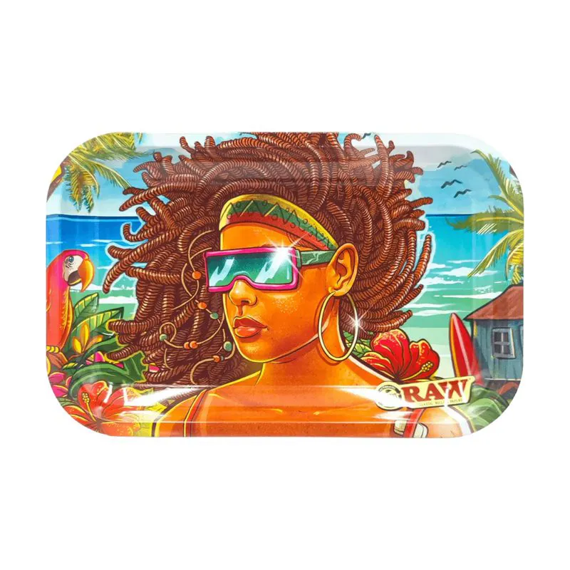 RAW Brazil Rolling Tray 3 Small