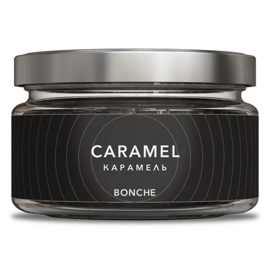 Bonche Caramel – Strong Cigar-Leaf Shisha Tobacco 120g | UAE