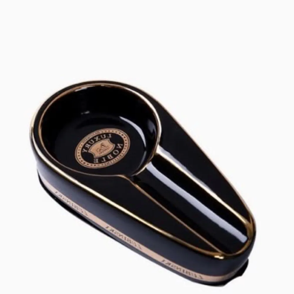 Ceramic Cigar Travel Ashtray