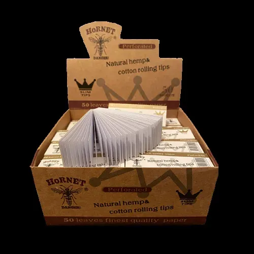 Hornet Natural Hemp Rolling Tips