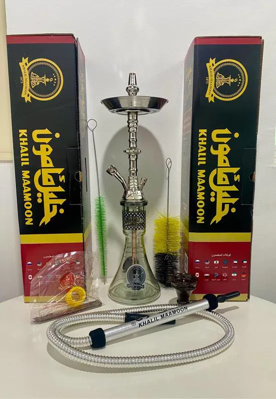Khalil Mamoon Star Sapp Silver – Egyptian Hookah | UAE