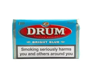 Drum Bright Blue Rolling Tobacco
