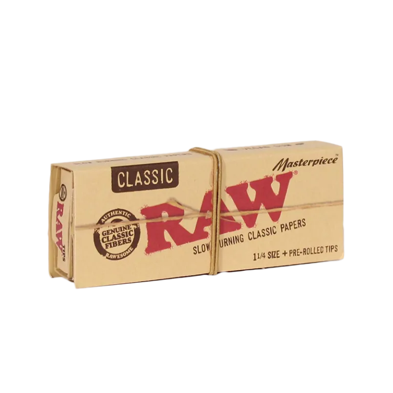 RAW Masterpiece Rolls + Pre-Rolled Tips