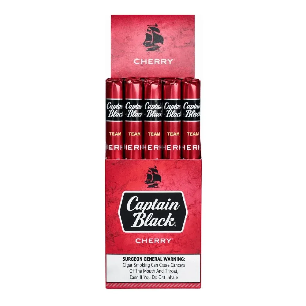 Captain Black Cigarillos (Cherry, Grape, Black Sweet & Silver Sweet)