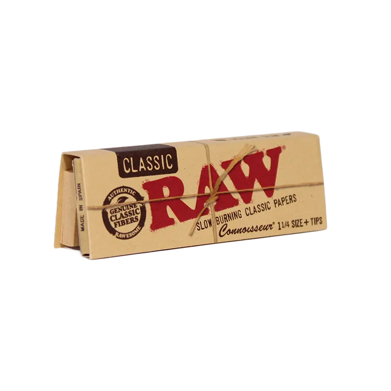RAW Connoisseur Classic King Size Slim + Tips