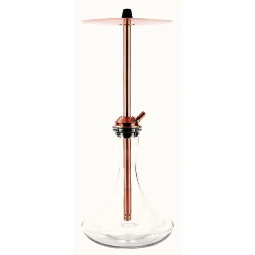 Vyro Versa Black / Rose Gold – Modular Steel Hookah | UAE