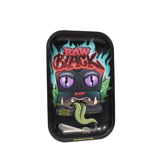 RAW Metal Rolling Tray & Ashtray