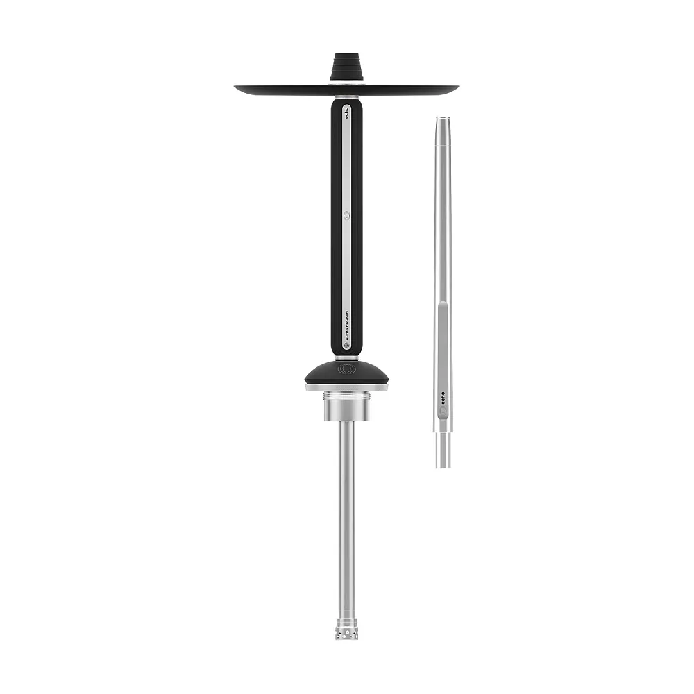 Alpha Hookah Echo Silver – Premium Russian Hookah | UAE