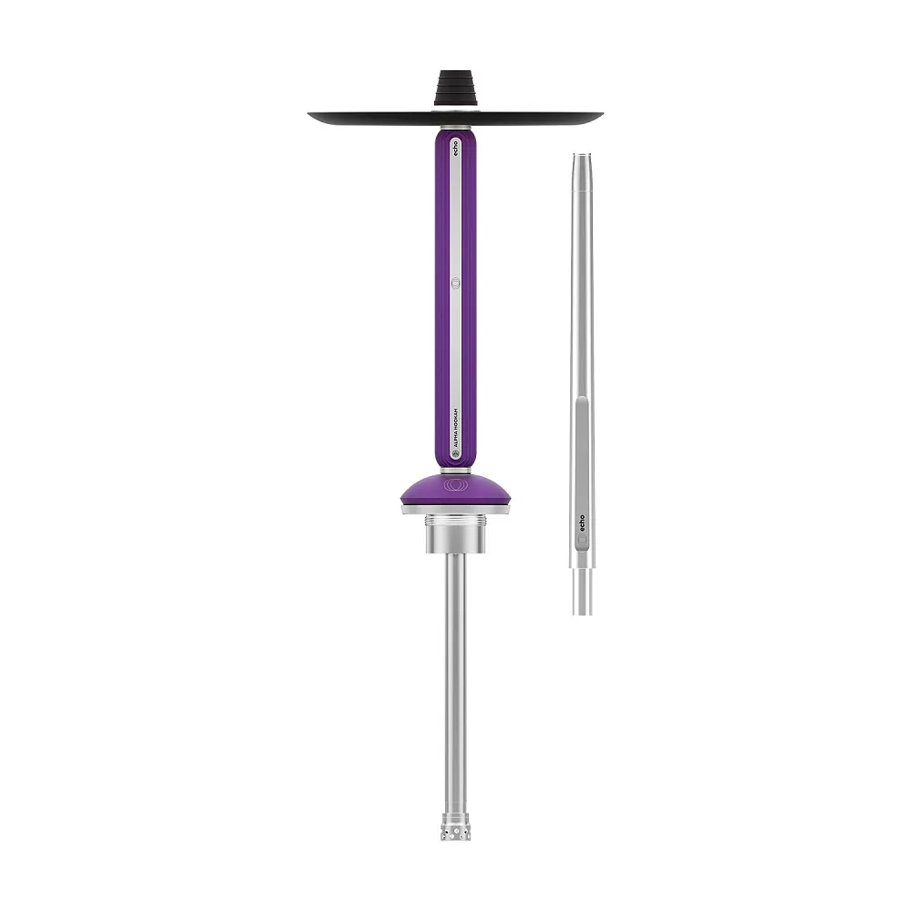 Alpha Hookah Echo Silver – Premium Russian Hookah | UAE